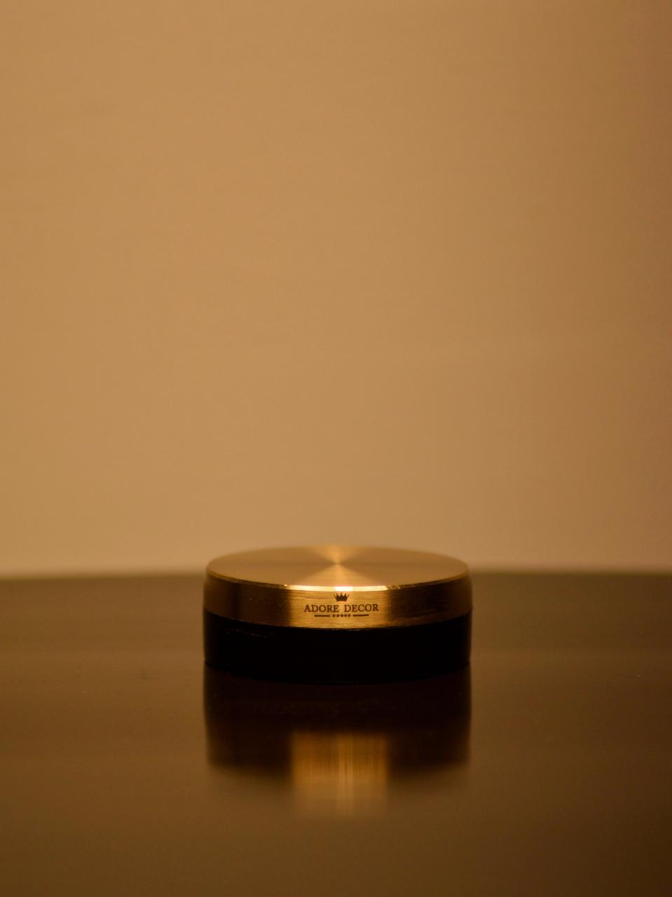Minimalist Brass Desk Accent – Paper Weight by Adore Decor