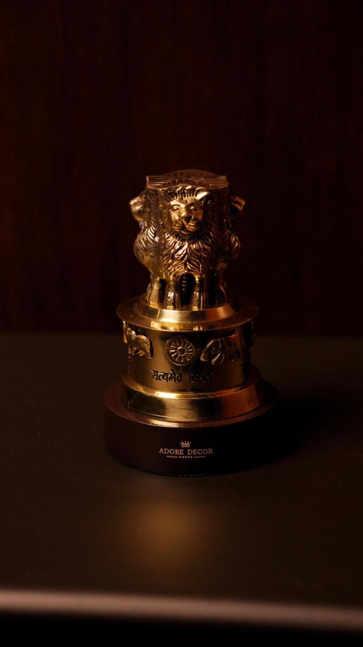 Brass Indian Emblem